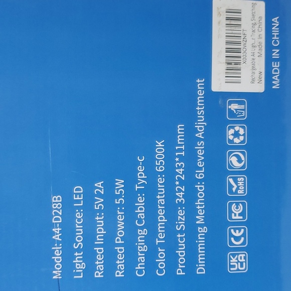 LED Box with Battery Diamond Art Light Board Tracing Light Box Bright Light Pad - Picture 4 of 13